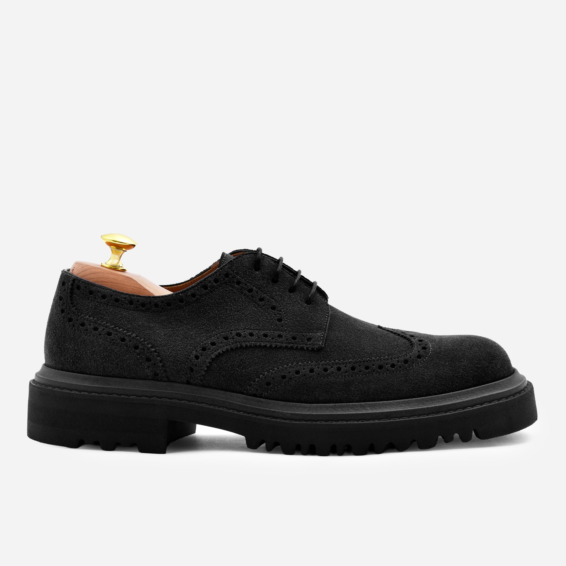 Gibson Wingtips - Suede -  Men's - Image 12