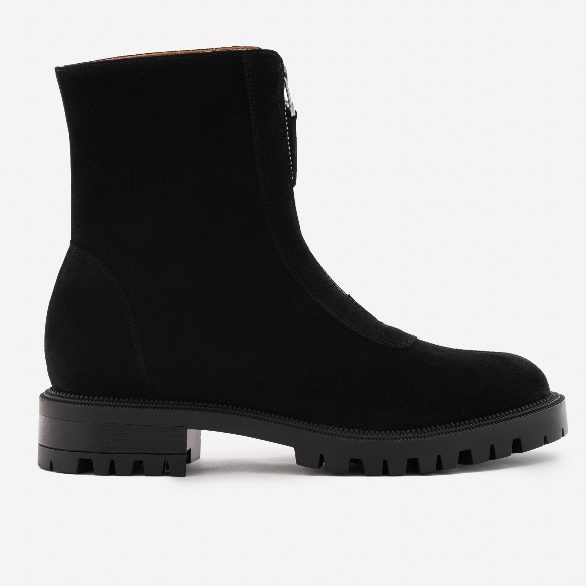 Jenna Zip Up Boots - Women's Water-Repellent Suede - Image 2