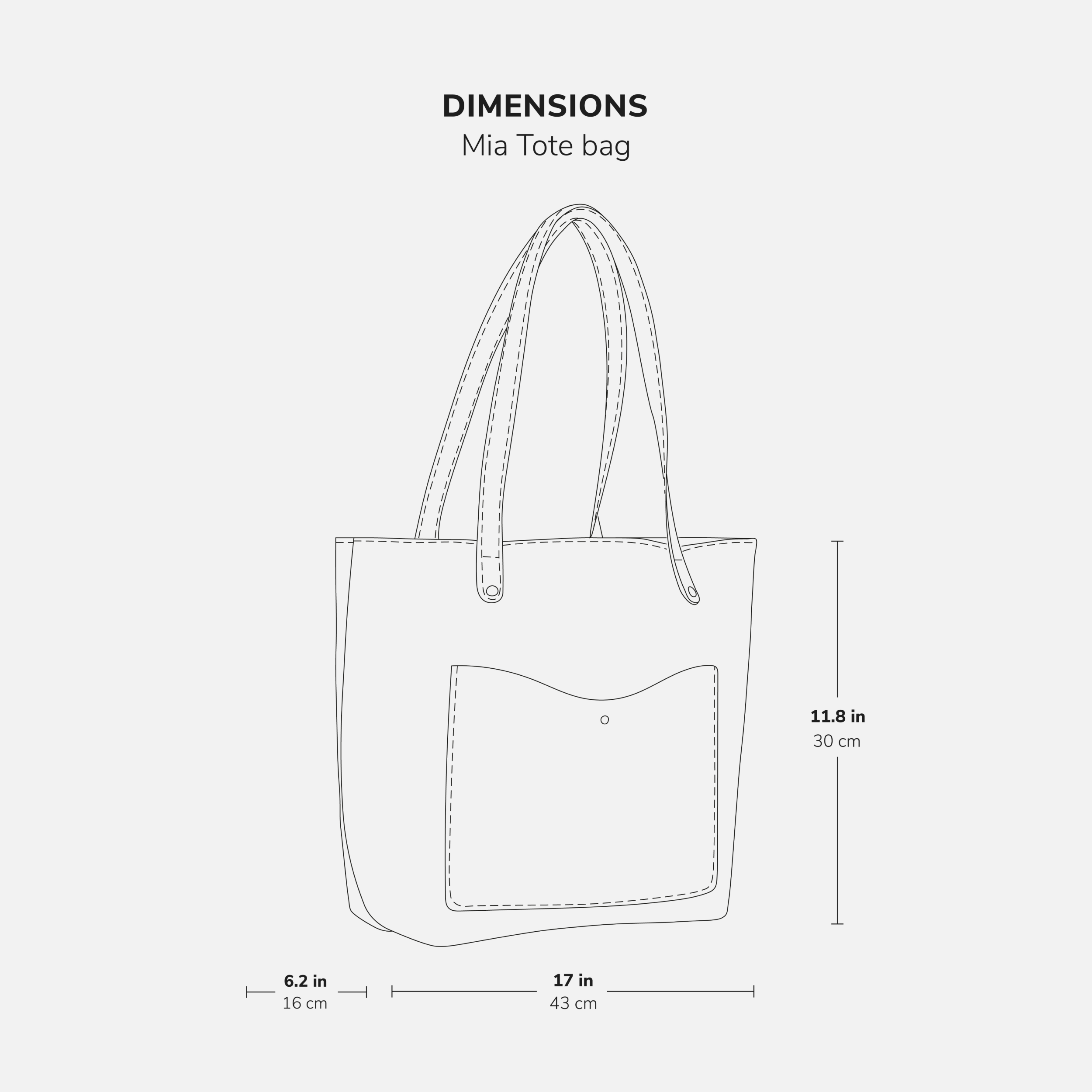 Mia Tote - Pebbled Leather - Women's - Image 16