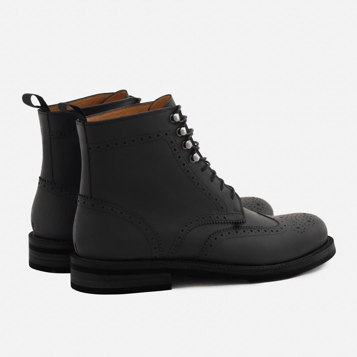 Nolan Brogue Boots - Pull-Up - Men's - Image 13