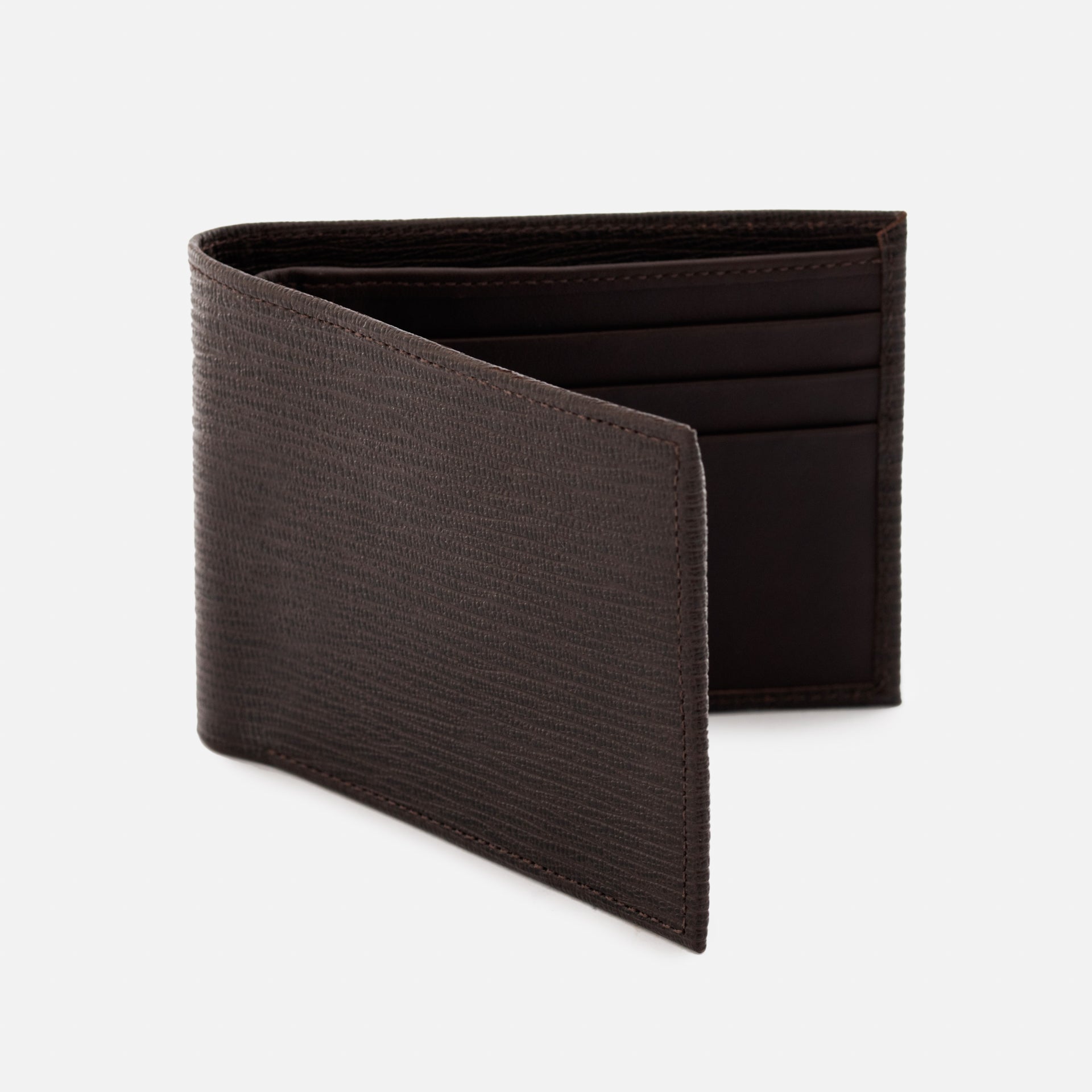Bennett Bifold Wallet - Men's  Embossed Leather - Image 7