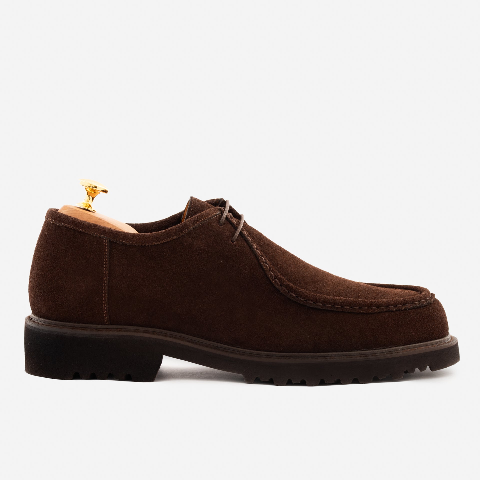 Theo Derbies - Men's  Water-Repellent Suede - Image 2