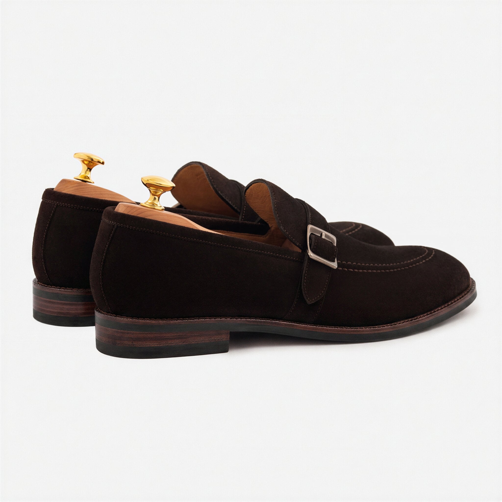 Archie Belted Loafer - Men's Water-Repellent Suede - Image 15