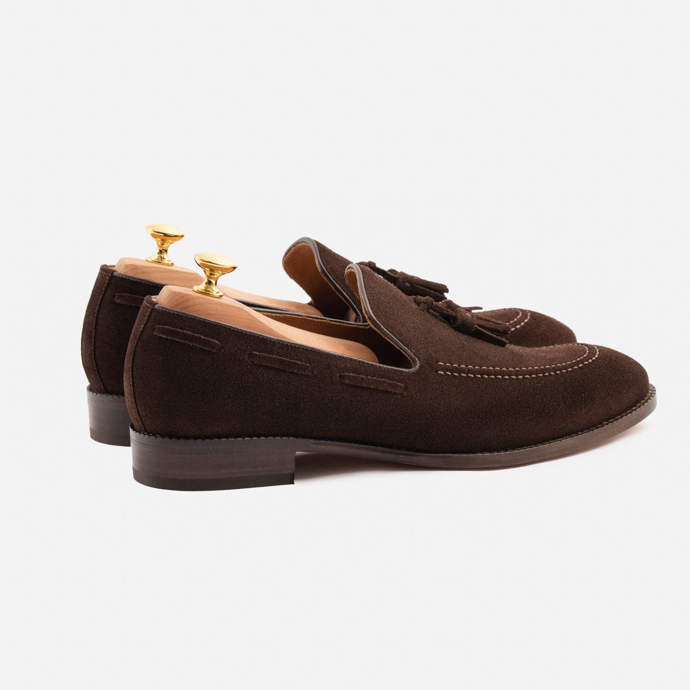 Bernard Tassel Loafers - Suede - Men's - Image 3