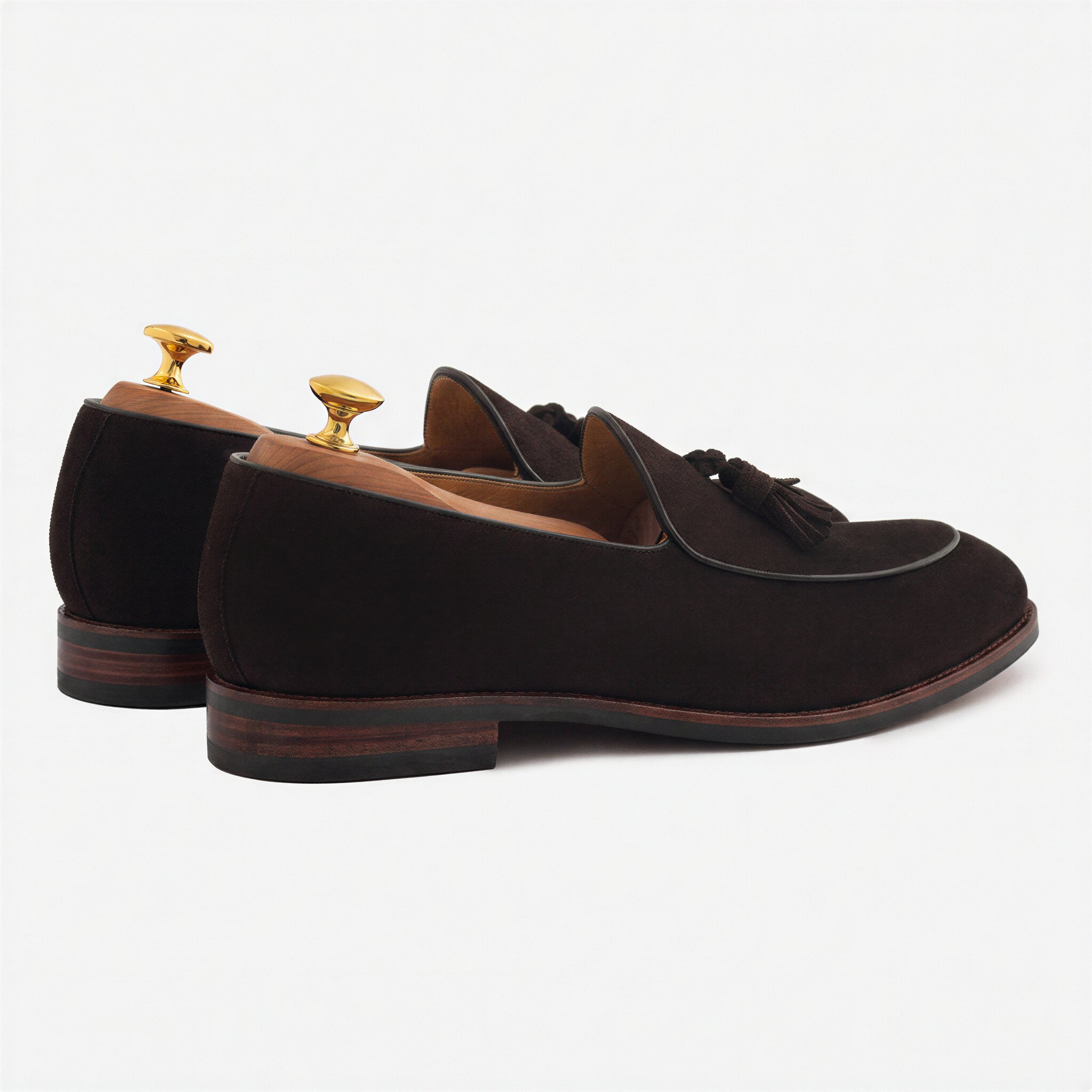 Perry Belgian Loafer - Men's Water-Repellent Suede - Image 15