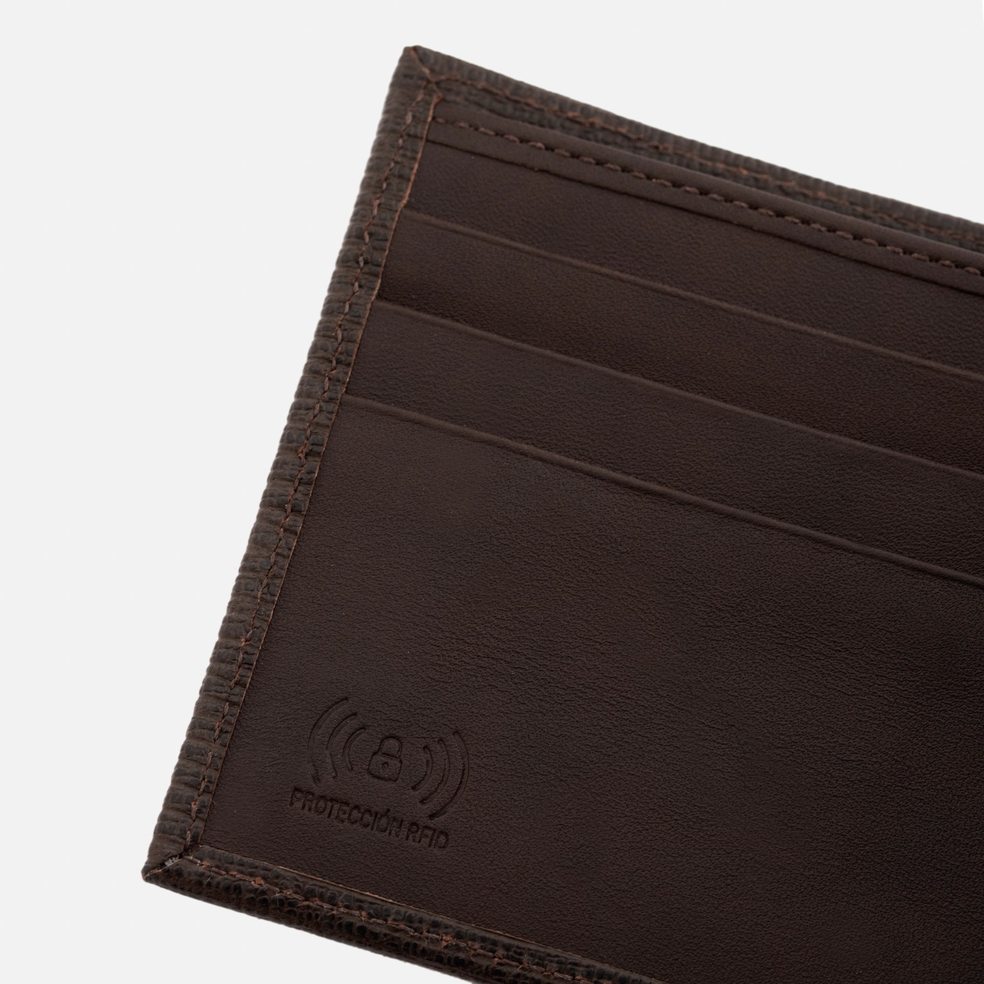 Bennett Bifold Wallet - Men's  Embossed Leather - Image 9