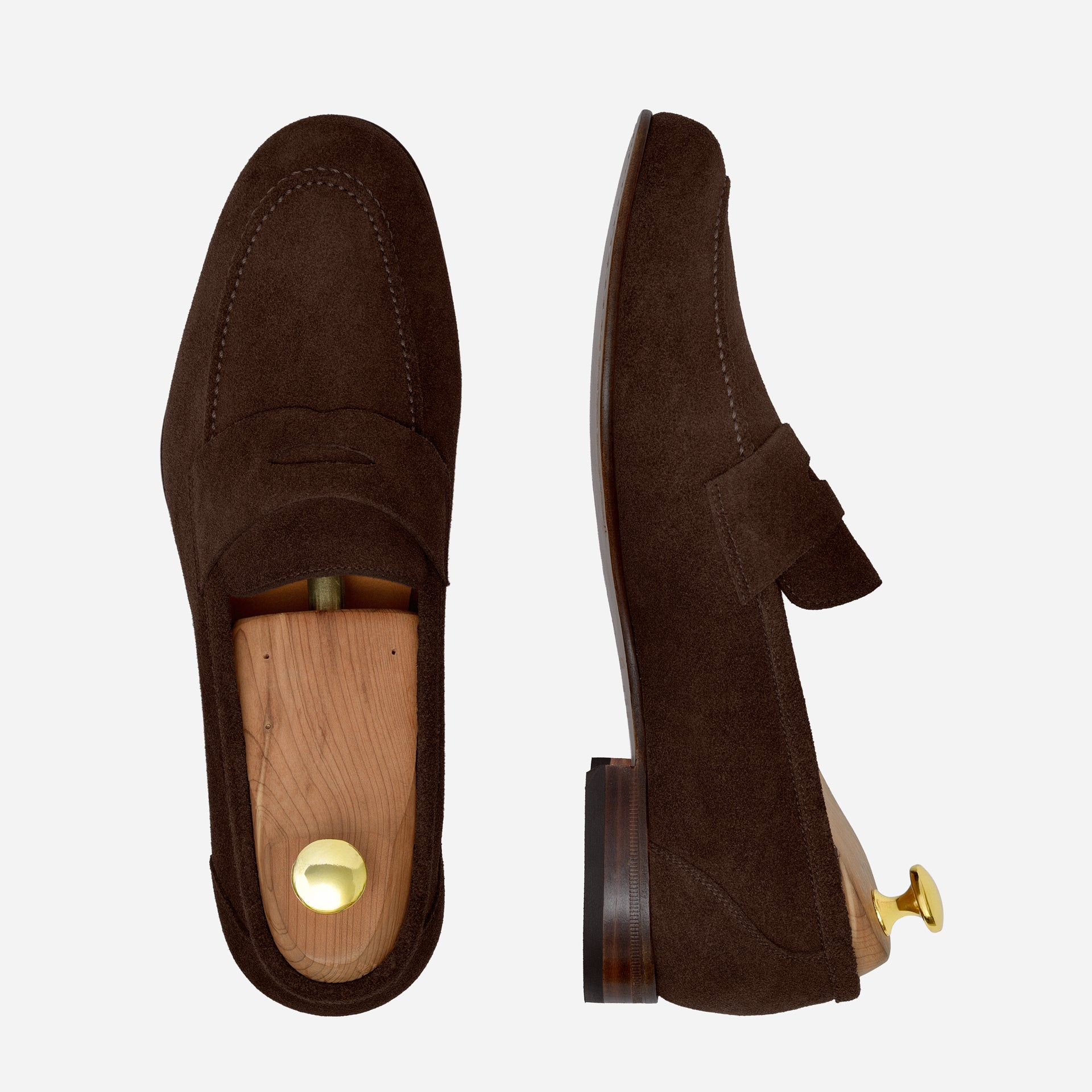 Holden Unlined Loafers - Water-Repellent Suede - Men's - Image 9