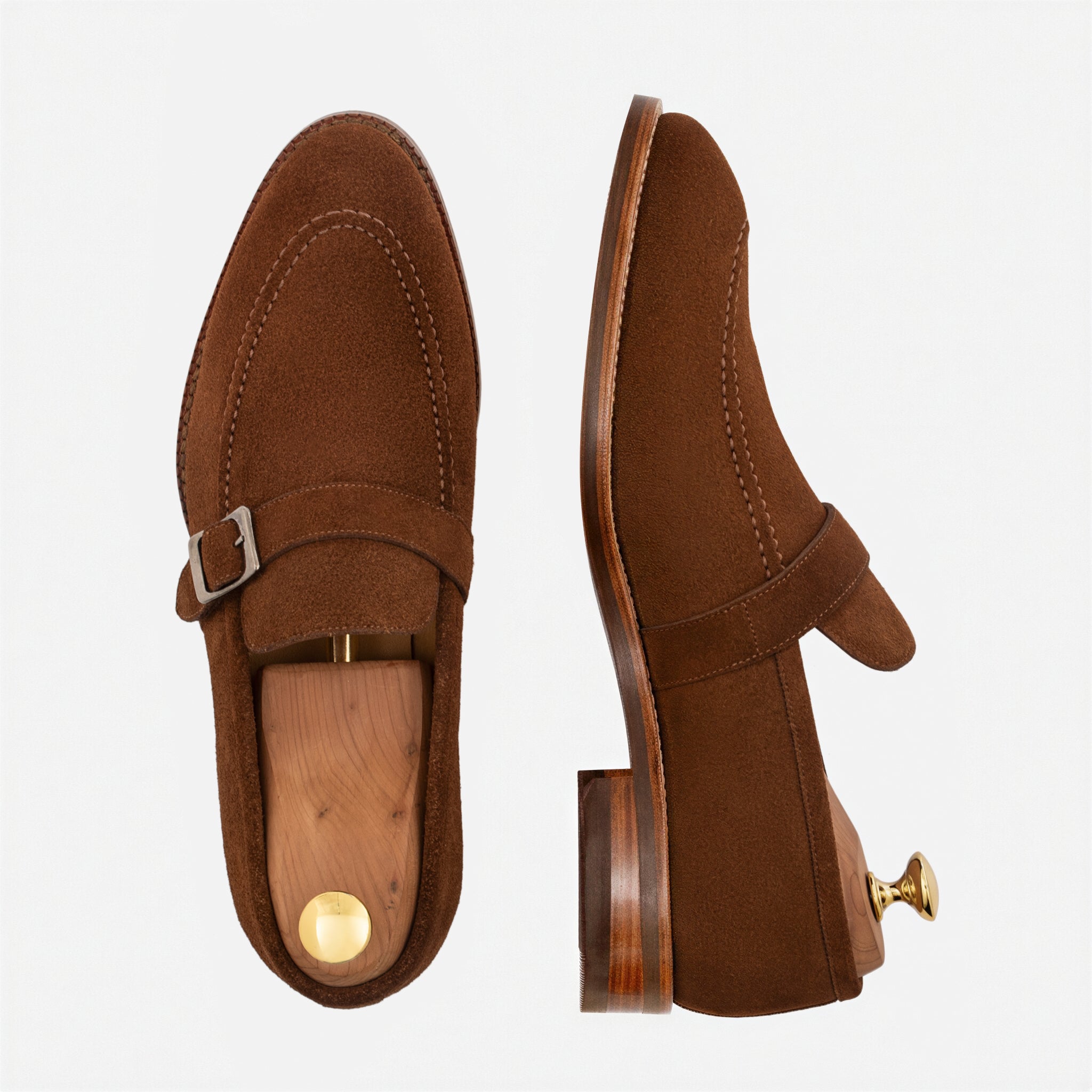 Archie Belted Loafer - Men's Water-Repellent Suede - Image 22