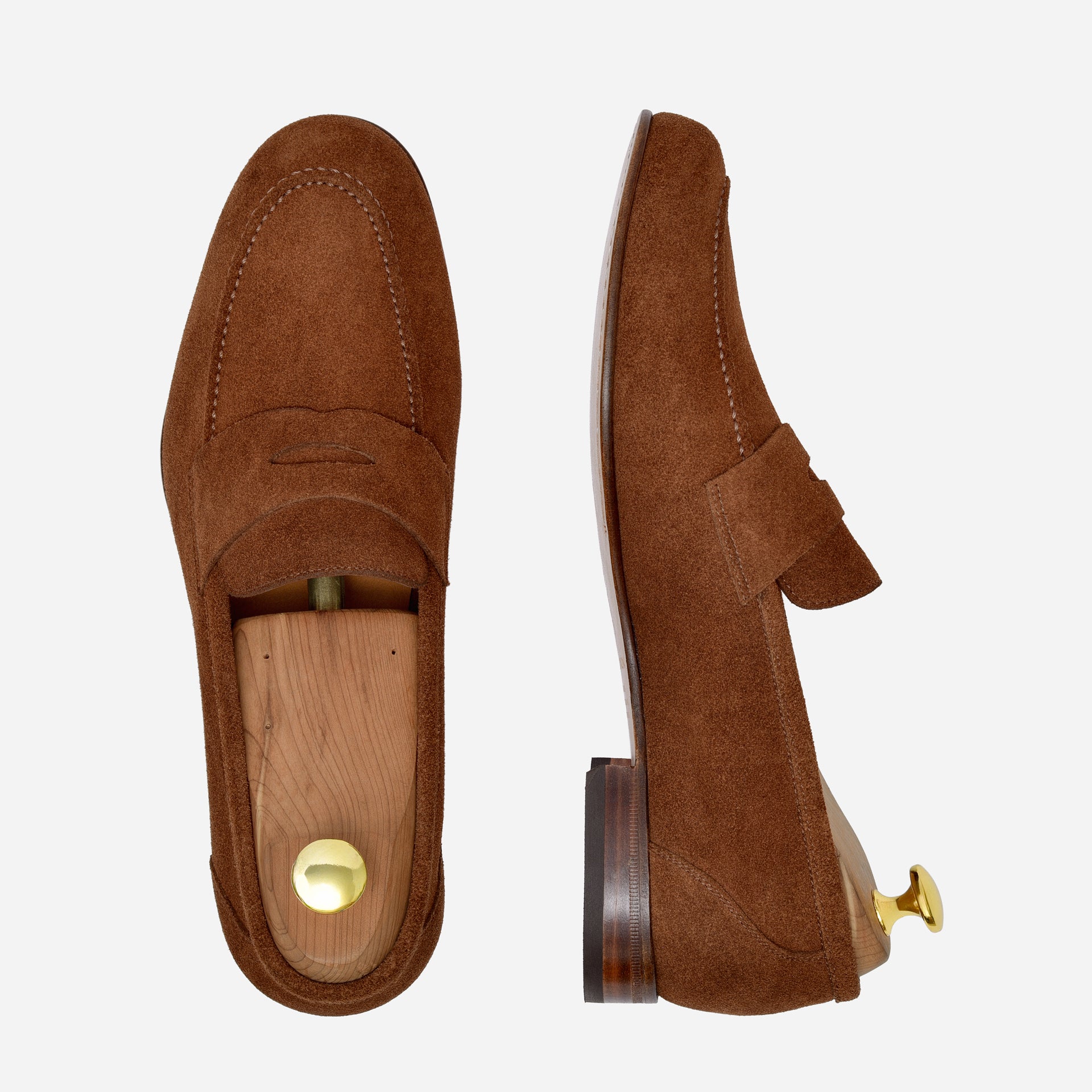 Holden Unlined Loafers - Water-Repellent Suede - Men's - Image 14