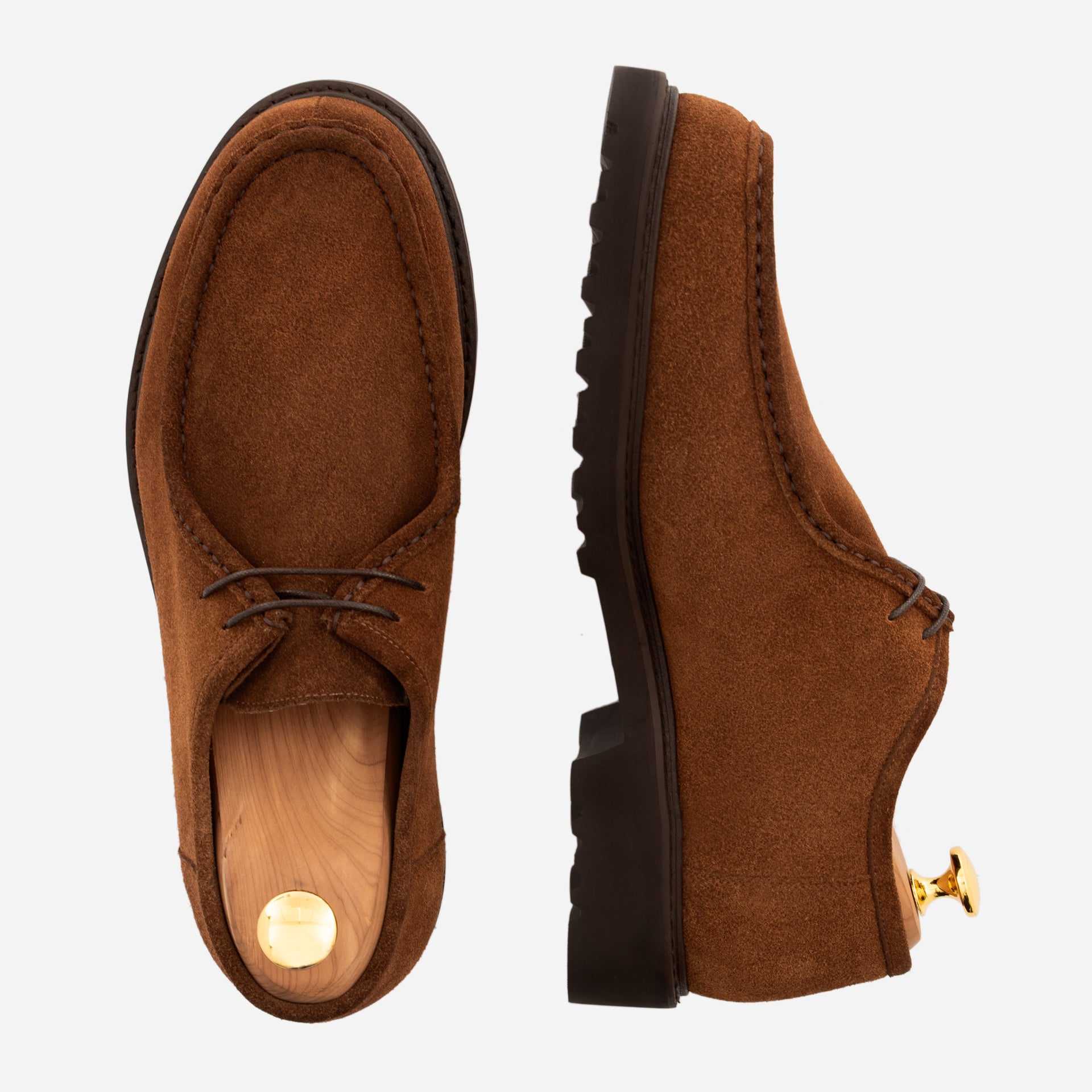 Theo Derbies - Men's  Water-Repellent Suede - Image 9