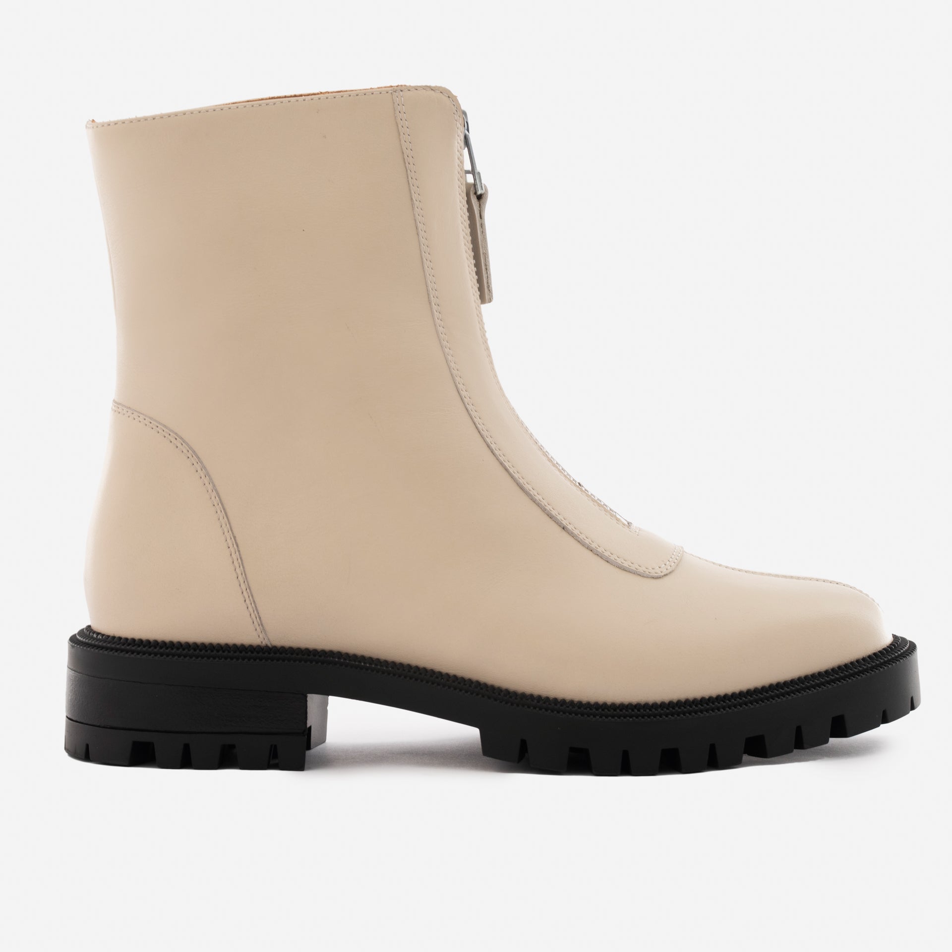 Jenna Zip Up Boots - Women's  Full-Grain Leather - Image 7